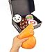 PREMIUM SLOW RISING JUMBO SQUISHIES PACKAGE Fruit Scented Kawaii Squishy Stress Food Toys Set CHICKEN LEG BREAD LOAF STRAWBERRY SHORTCAKE PEACH PANDA Birthday Gift for Kids By LootSoul