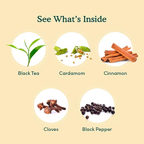 VAHDAM, Double Spice Masala Chai Tea (100 Cups, 7oz) Strong, Robust