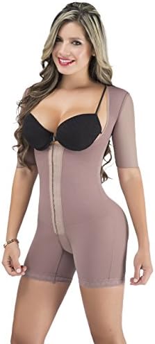 Colombian Post Surgery Postpartum Corset Double Powernet weight loss Body shaper Abdomen control to flatten your stomach (Medium)14073