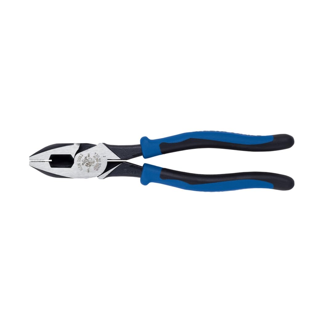 Klein Tools J2000-9NETP 9-Inch Journeyman Wire Pulling Pliers Heavy Duty Side Cutting