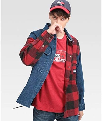 Amazon トミー ジーンズ メンズ Tommy Jeans デニムオーバーシャツ Xlk レッド Xl シャツ 通販 Amazon トミー ジーンズ メンズ Tommy Jeans デニムオーバーシャツ Xlk レッド Xl シャツ 通販