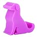 Z PLINRISE Puppy Desk Phone Stand Dog Shape Smartphone Holder for Free You Hands (Purple)