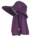 Jemis Women's UPF+50 Sunhat Bucket Hat with Neck Cover and Mask