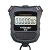 Stoptec Stopwatch 410 – digitale professionele stopwatch met drukpuntmechanisme | eenvoudige vervanging van de batterij…