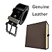 Genuine Leather Belt for Men Durable Mens Belts Buckle Waist 32