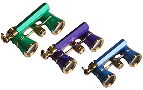 Levenhuk Broadway 325L Lime Lorgnette Opera Glasses - Thumbnail 3