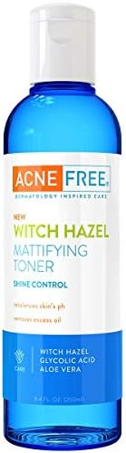 witch hazel mattifying toner