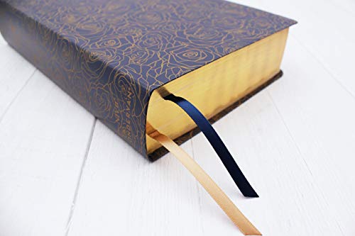 NIV Life Application Study Bible Third Edition Bonded Leather Navy Floral Red Letter main image 0