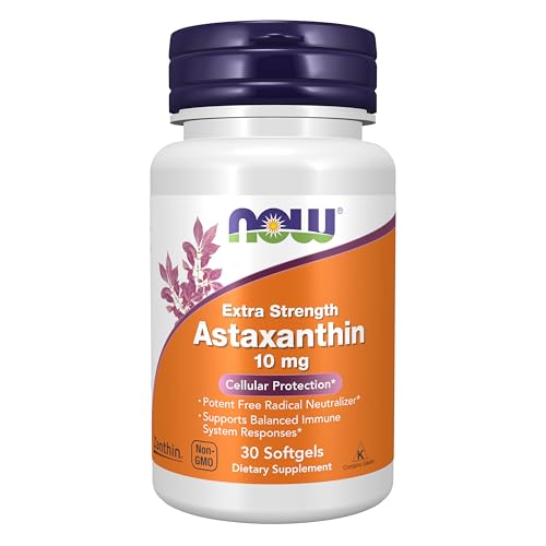 Now Supplements Astaxanthin 10mg Zanthin Softgels