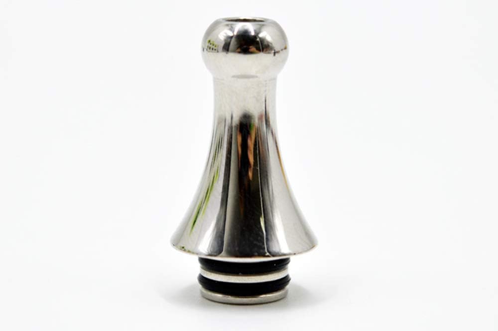 Sunday 7 New 510 stainless steel Drip Test Tip 1 pack nautilus 2s MTL Accessories nozzle Gift 2pcs 60ml PET Gorilla empty bottles (Primary color)