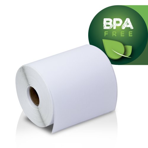 OfficeSmartLabels - 4" x 6" 4XL Internet Postage Shipping Labels, Compatible with Dymo 1744907 (1 Roll - 220 Labels Per Roll)