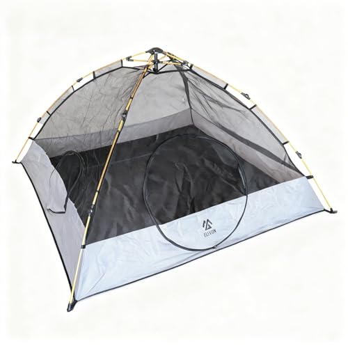 Elevon Cat Playpen Cat Tent, Indoor Outdoor, Portable Mesh Tent Playhouse