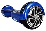 UL2272 Certified Smart Self Balancing Hoverboard Personal Adult Transporter with LED Light- Blue
