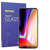 Screen Protector for iPhone X, 9H Premium Tempered Glass Film Cover for Apple