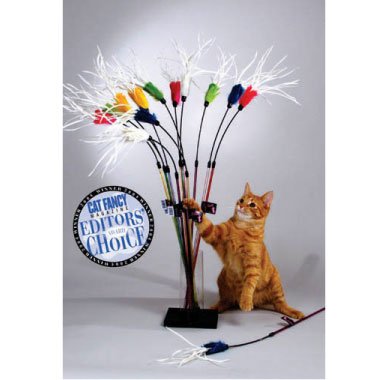 Vee PURRfect Feather Bouncer Cat Toy