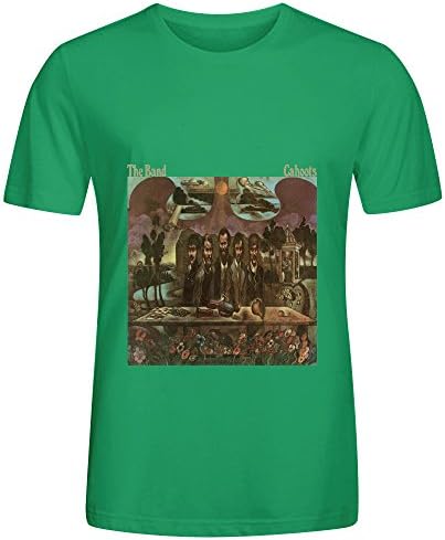 The Band Cahoots Greatest Hits Men Crew Neck Customized T Shirt Black
