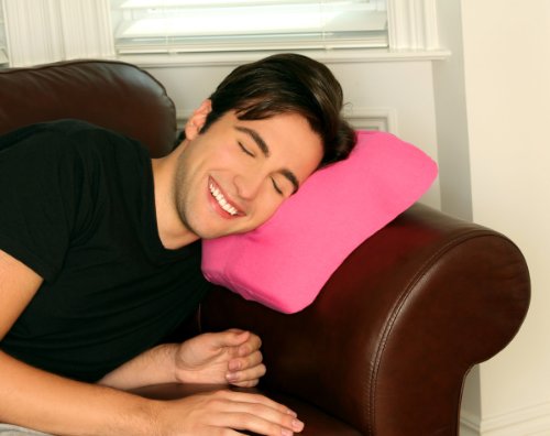 Deluxe Comfort My Breast Friend Memory Foam Pillow (16" x 11" x 4") - Fun Unique Gag Gift Idea - Durable Memory Foam - Throw Pillow with Benefits - Throw Pillow, Pink - Thumbnail 4