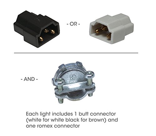 32" Brown 120v Under Cabinet LED 760 Lumen Light Hard Wire Linkable with Knock Outs Contractor Electrician Grade ETL -- L-6 Series