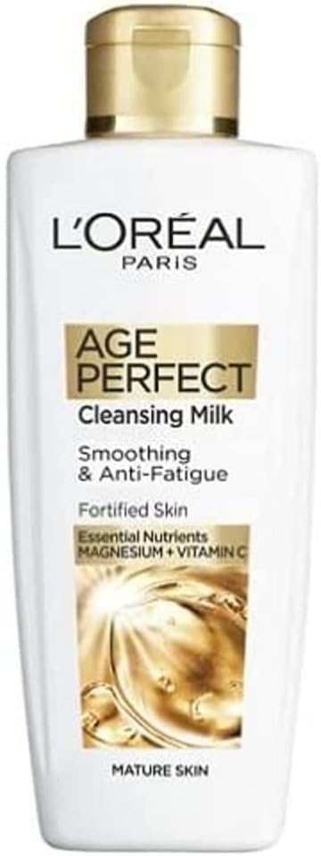 L'Oreal Paris Age Perfect Cleansing Milk Vitamin C Smoothing Anti Fatigue 200ml