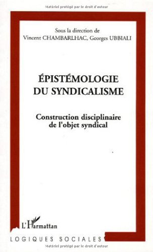 Épistémologie du syndicalisme