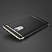 Xiaomi Redmi Note 4 Case , Leathlux 3 in 1 Reinforced Hard Case Anti-Scratch Shockproof Electroplate Frame Coated Surface Ultra Slim Hybrid Protective Cover for Xiaomi Redmi Note 4 5.5