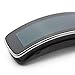 ArmorSuit MilitaryShield - Samsung Gear Fit Black Carbon Fiber Skin Back Protector Film + Anti-Bubble HD Clear Screen Protector For Gear Fit