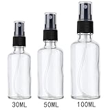 Empty Glass Bottle Essential Oil Liquid Sprayer 3