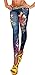 Yamimi Sexy Denim Look Faux Jean Blue Stretchy Leggings Tights Pants Jegging