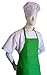 CHEFSKIN Green Chef Mushroom HAT Adults Adjustable
