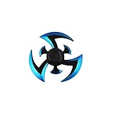 ONEMORES Fidget Spinner Triangle Single Finger Decompression Gyro Hand Spinner Fingertip Gyro (Blue)