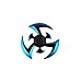 ONEMORES Fidget Spinner Triangle Single Finger Decompression Gyro Hand Spinner Fingertip Gyro (Blue)