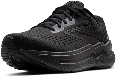 Brooks Women's Ghost Max Neutral Running Walking Shoe, Black