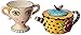 Appletree Design Lady Lux Tea for One Set, Teapot Rests on Top of Tea Cup, 8-Inch