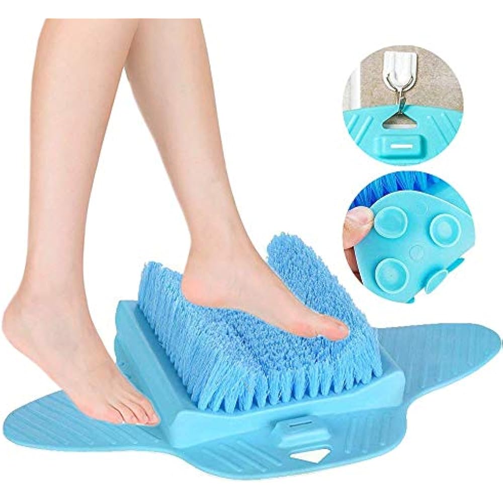 Foot Bath & Body Brushes Scrubber, Bristles Deep Clean, Hard Dead Rough