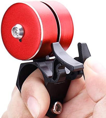 ATNKE Bicycle Bell Mini Aluminum Bike Double Bell Ring Loud & Clear Crisp Sound Bike Accessories for Tricycle Mountain Road Bike MTB BMX Electric Bike