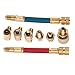 Sunsbell Car AC Air Conditioner Refrigeration Adapter Hose Auto R134A R12 Converting Fitting Adapters Set