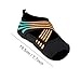 Vbestlife Yoga Socks Non Slip Women, Yoga Pilates Socks with Grips Non Slip Skid Dance Training Shoes with Toes for Pilates Ballet Barre Bikram Studio Women Men(M（37-38）)