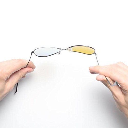 Eagle Eyes Memory Flex Aviators - Polarized Sunglasses, Gold/Gold