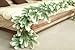 PARTY JOY Christmas Garland Greenery Holiday Garland Outdoor Winter Decor (White Snow Garland)