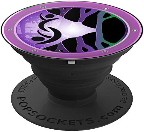 Swingers Symbol Popsocket - Purple Living the Free Lifestyle - PopSockets Grip and Stand for Phones and Tablets
