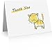 Cats Thank You Note Cards (24 Foldover Cards and Envelopes)