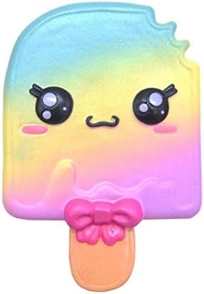 Beckay New Beautiful Color Mixing Cloud Slime Squishy Putty Scented Stress Kids Clay Toy (B)