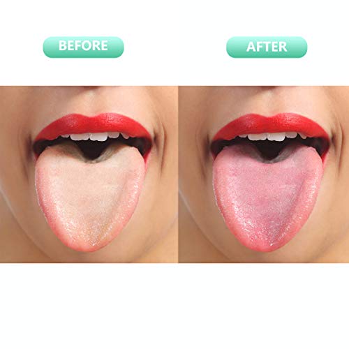 Tongue Cleaner Scraper, 12pcs Tongue Clean, Plastic Tongue Scraper for Oral Care, Get Rid of Bad Breath