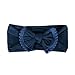 Gacimy Baby Headbands 13 inches Girl Turban Knotted Hair Nylon Elastic Pompom Ball Bow Accessories Soft Stretchy Cotton Headwrap for Newborn Toddler Infant Kids Children Pack of 10