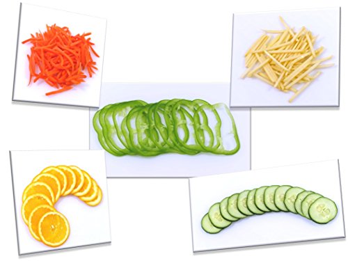 image for Premium Handheld Mandoline Slicer by Losang | Adjustable Stainless Ste