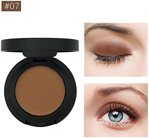Single Eyeshadow Matte Eyeshadow Palette,High Pigmented,Pumkin Orange pink Peach Dream Palette,Matte Pearl Light Eye Shadow Powder,Shiny & Smoky Natrual Make up Eye shadow (G)