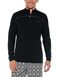 Coolibar UPF 50+ Nocona - Protector solar para hombre con cremallera