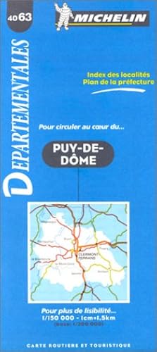 Download Carte routière : Puy-de-Dôme, 4063, 1/150000 PDF