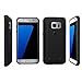 Galaxy S7 Edge Case, Poetic QuarterBack [Corner/Bumper Protection][Replaceable back][No Bulk][Dual Protection]- Stylish PC+TPU Protective Case for Samsung Galaxy S7 Edge (2016) Black