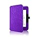 ACdream Nook GlowLight 3 Case, Folio Premium Leather Ereader Cover Case for Barnes & Noble Nook GlowLight 3 (2017 Release), (Dark Purple)